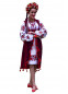 Украинский национальный вышитый костюм, 480113, размеры S, M, L