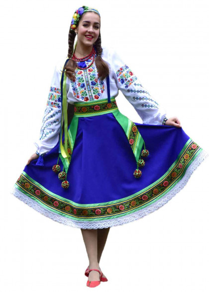 Національний сценічний жіночий костюм