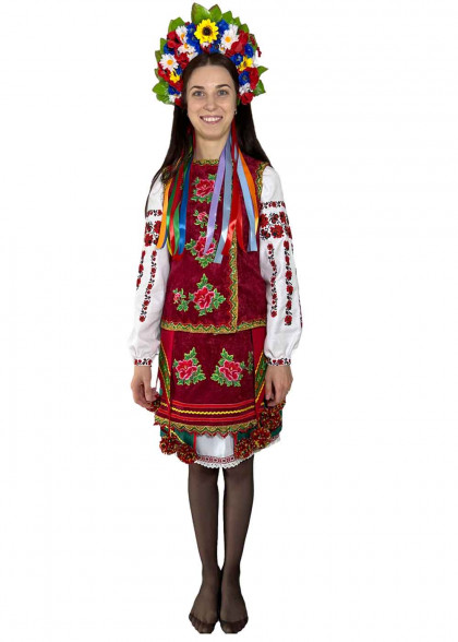 Жіночий національний костюм традиційний
