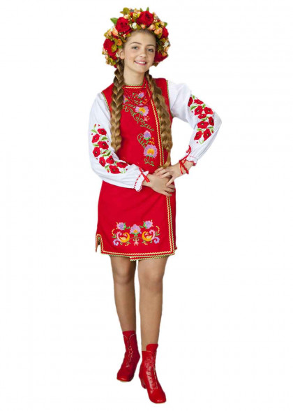 Український вишитий костюм