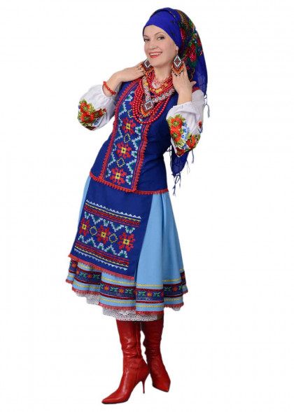 Український костюм із вишивкою