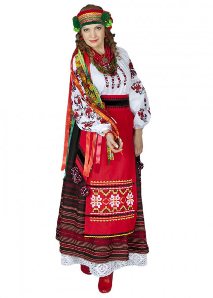 Народний жіночий костюм традиційний