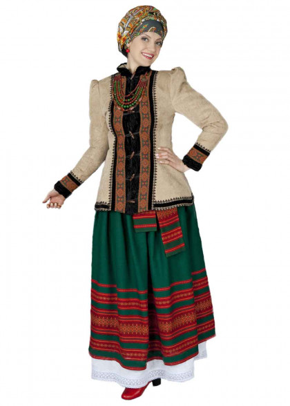 Український костюм із теплим жупаном