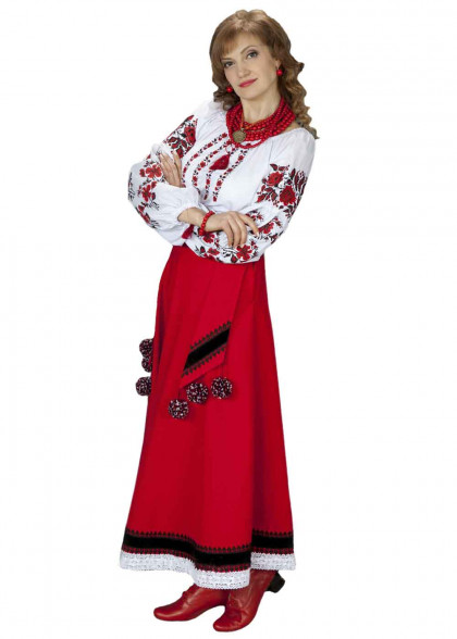 Жіночий костюм з вишивкою Житомирський