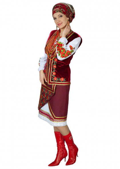 Жіночий костюм з вишивкою Чернігівський