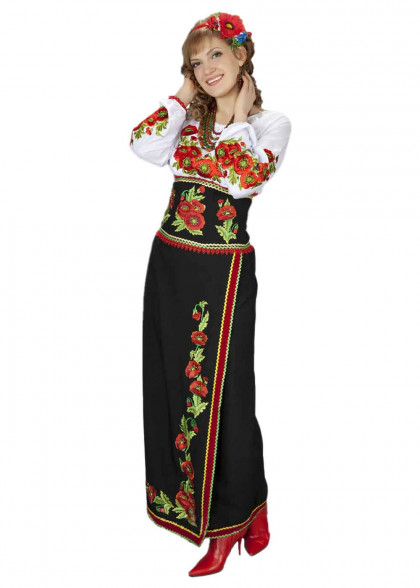 Жіночий костюм з вишивкою Зоряна