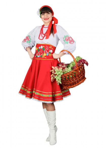 Жіночий костюм з вишивкою Дара