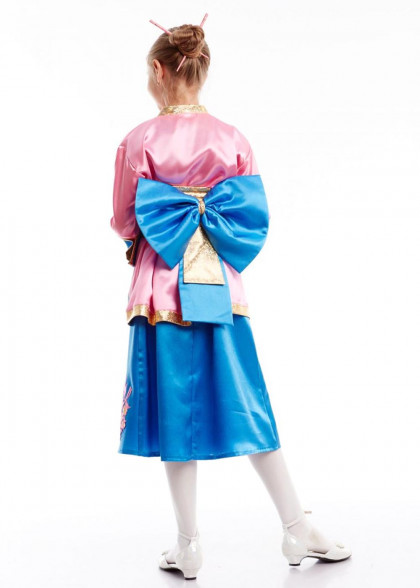 Kids national costume Chinese woman