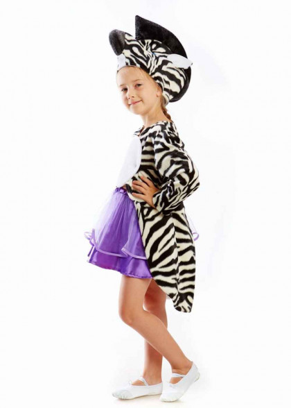 Костюм Зебра для дівчинки