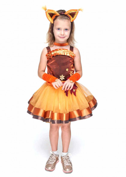 Новорічний костюм Білочки для дітей