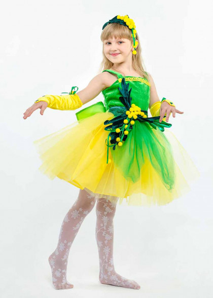 Детский костюм Мимоза Солнечная