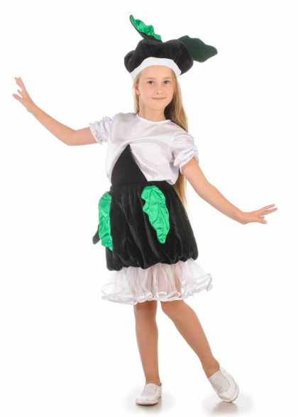 Детский костюм Редька для девочки