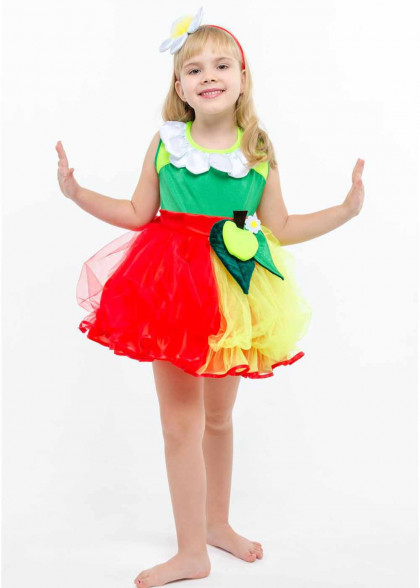 Детский костюм Яблочко для девочки