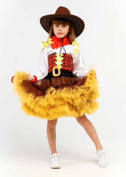 Карнавальний костюм Ковбойші для дівчинки