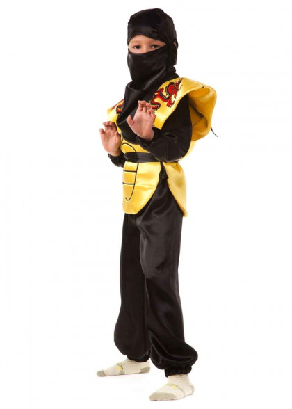 Ninja carnival costume for a boy