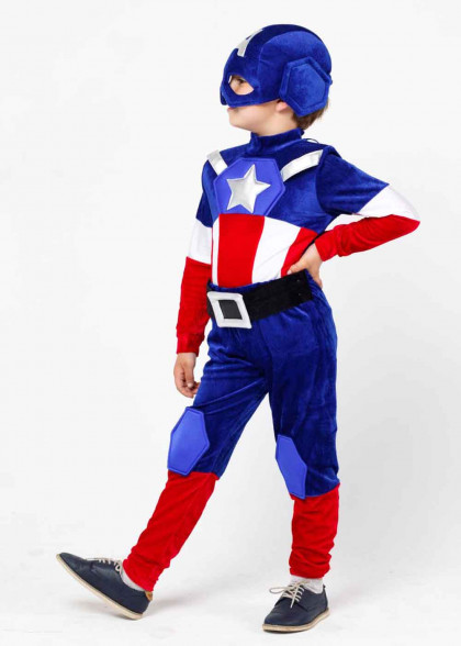 Дитячий костюм Капітан Америка