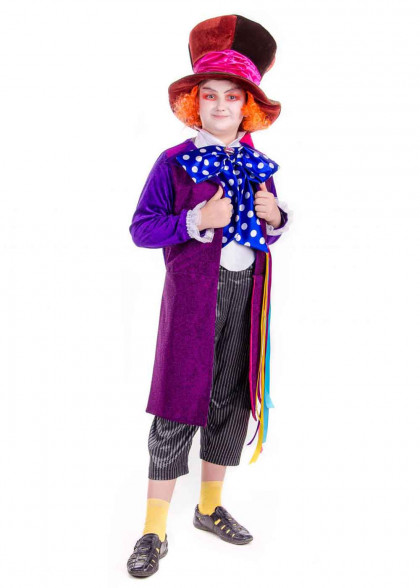 Kids costume Hatter from Wonderland