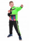 Детский костюм Блогер зеленый, 110813
