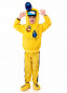 Дитячий костюм Амонг Ас жовтий, 110819, розміри 5-6 років, 7-8 років, 9-10 років