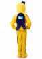 Дитячий костюм Амонг Ас жовтий, 110819, розміри 5-6 років, 7-8 років, 9-10 років