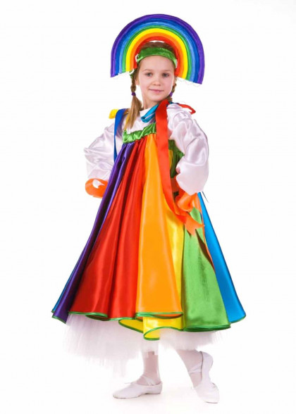 Детский костюм Радуги для девочки