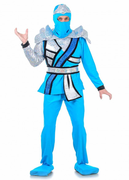 Костюм Ніндзяго синій чоловічий