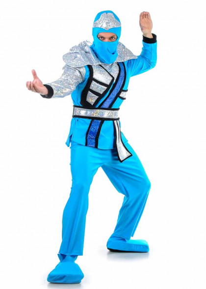 Костюм Ніндзяго синій чоловічий