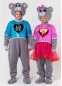 Костюм Мишка Тедди мужской, 110226, размер ONE SIZE
