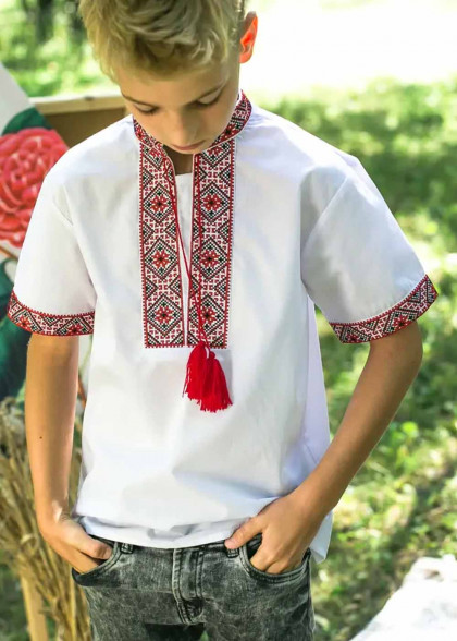 Дитяча вишита футболка Остап