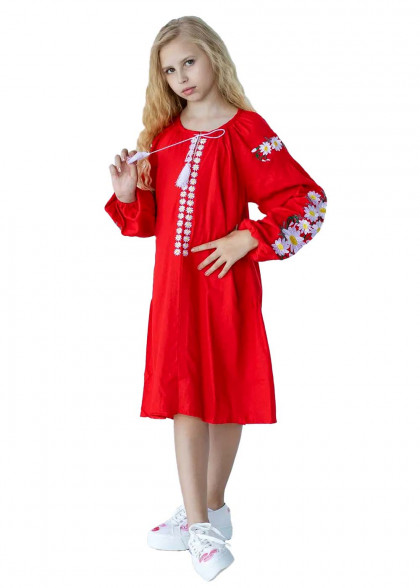 Дитяча вишита сукня Травень