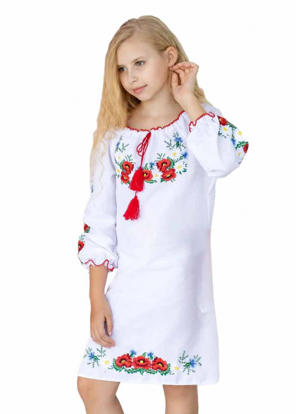 Дитяча вишита сукня Ромашка