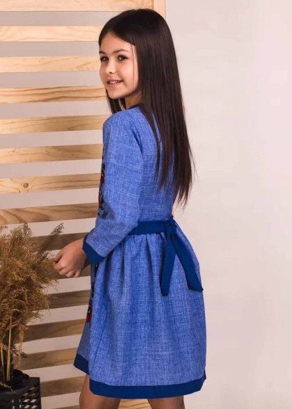 Kids embroidered dress Malvochka