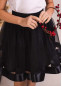 Детская юбка черная Маричка, 270257, размеры 3-4 года, 5-6 лет, 7-8 лет, 9-10 лет, 11-12 лет, 13-14 лет