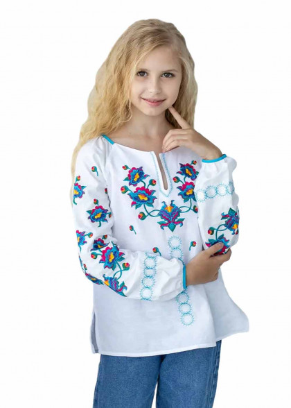 Kids embroidered shirt Chudtsvet