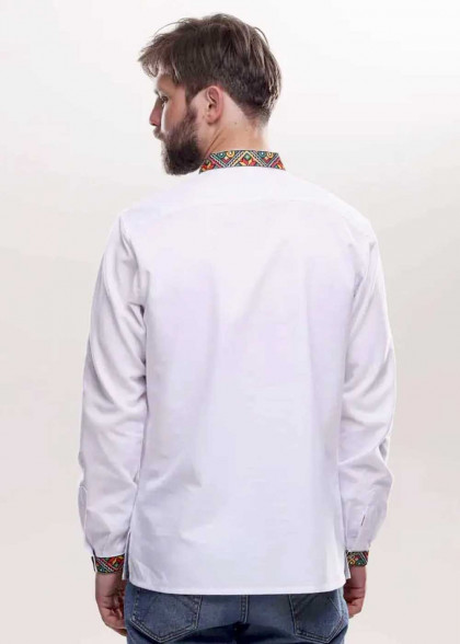Embroidered shirt Harmony white