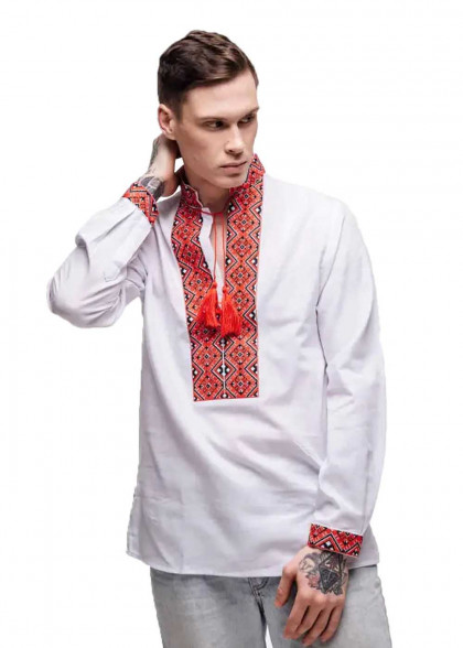 Embroidered shirt for man Zoyan