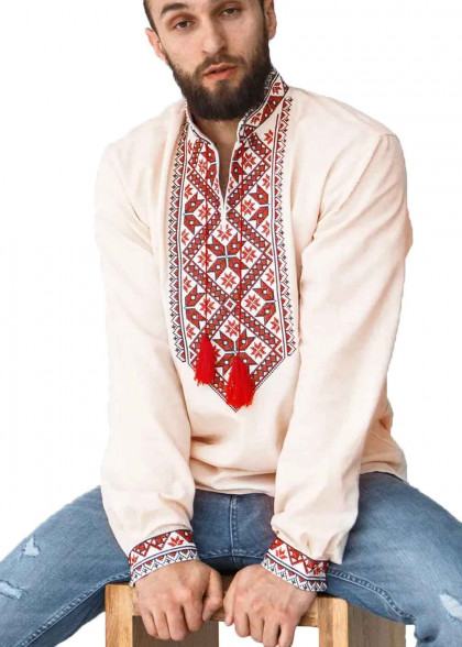 Embroidered shirt for men Marco