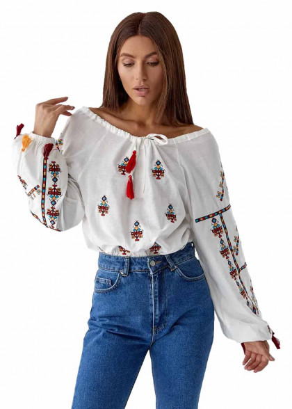 Ruslana women's embroidered blouse