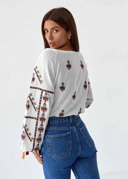 Ruslana women's embroidered blouse