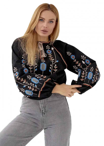 Женская вышиванка Живоцвет