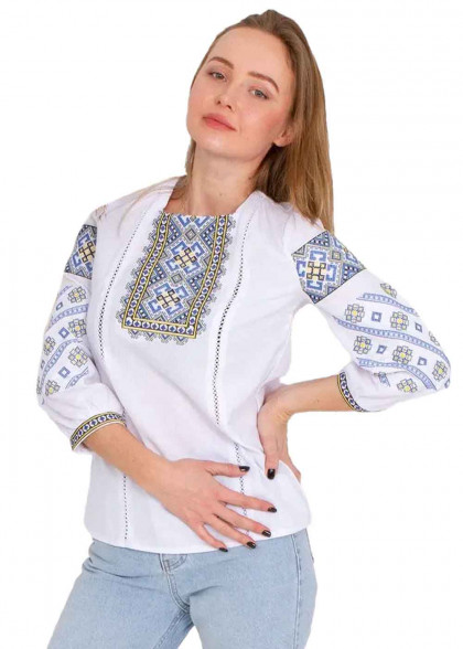 Women's embroidered shirt Independence
