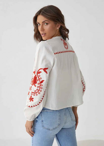 Embroidered blouse Cape Elite