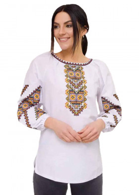 Вышиванка Независимость белая