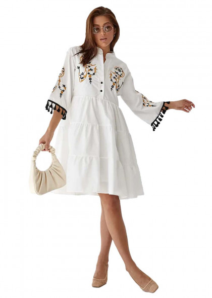 Женское вышитое платье Ульяна