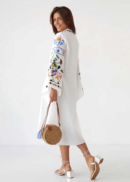 Вышитое платье Мелани