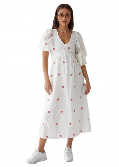 Embroidered women's dress Tenderness
