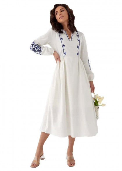 Женское вышитое платье Княгиня