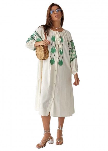 Embroidered dress Pava