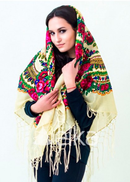 Хустка українська шампань