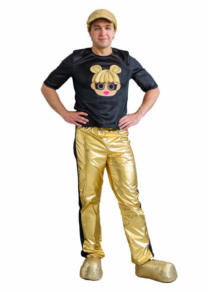 Costume LOL Boy gold